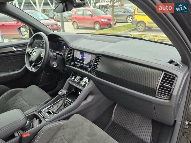 Черный Шкода Kodiaq, объемом двигателя 1.97 л и пробегом 20 тыс. км за 47000 $, фото 20 на Automoto.ua