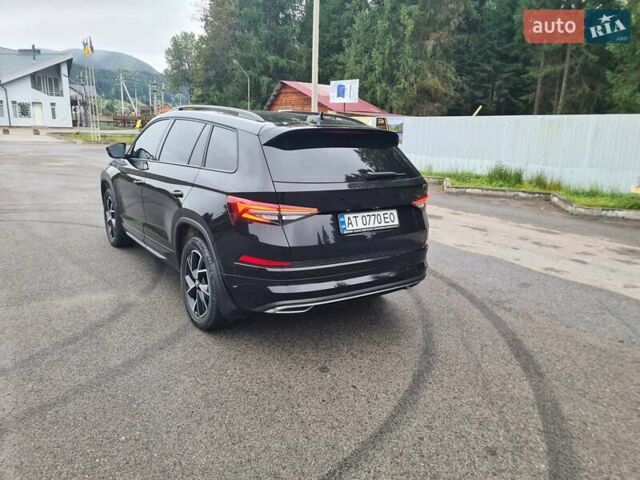 Шкода Kodiaq 2024 в Ивано-Франковске на Automoto.ua Черный Шкода Kodiaq, объемом двигателя 1.97 л и пробегом 32 тыс. км за 48000 $, фото 4 на Automoto.ua