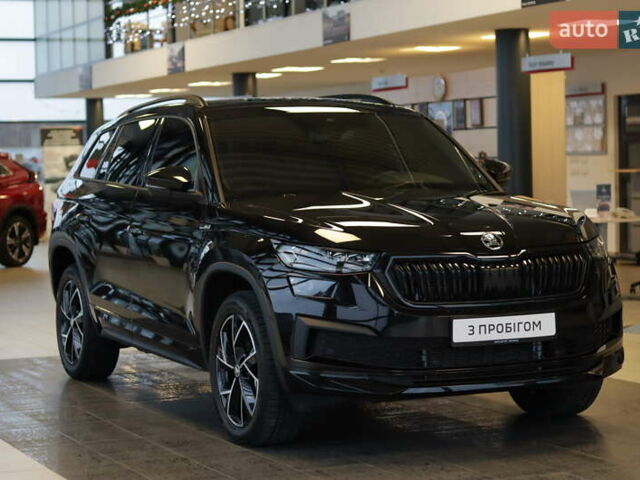 Черный Шкода Kodiaq, объемом двигателя 1.98 л и пробегом 23 тыс. км за 42500 $, фото 5 на Automoto.ua