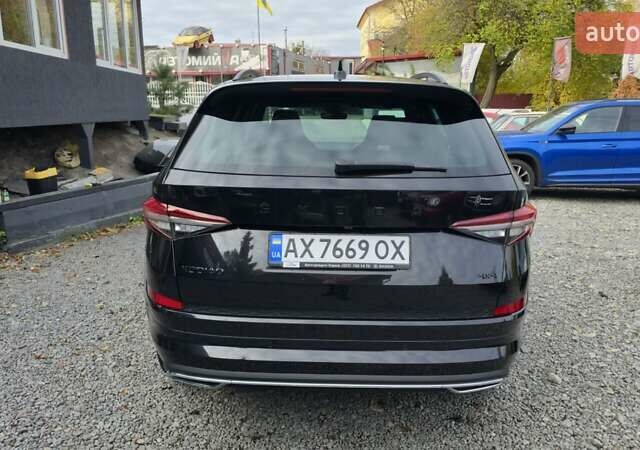 Черный Шкода Kodiaq, объемом двигателя 1.97 л и пробегом 91 тыс. км за 39900 $, фото 8 на Automoto.ua