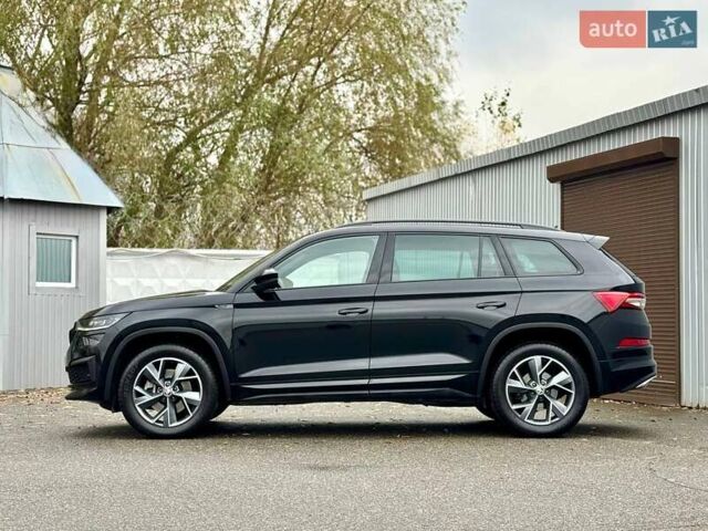 Черный Шкода Kodiaq, объемом двигателя 1.98 л и пробегом 92 тыс. км за 39999 $, фото 9 на Automoto.ua