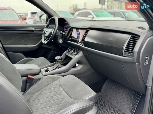 Черный Шкода Kodiaq, объемом двигателя 1.98 л и пробегом 92 тыс. км за 39999 $, фото 40 на Automoto.ua