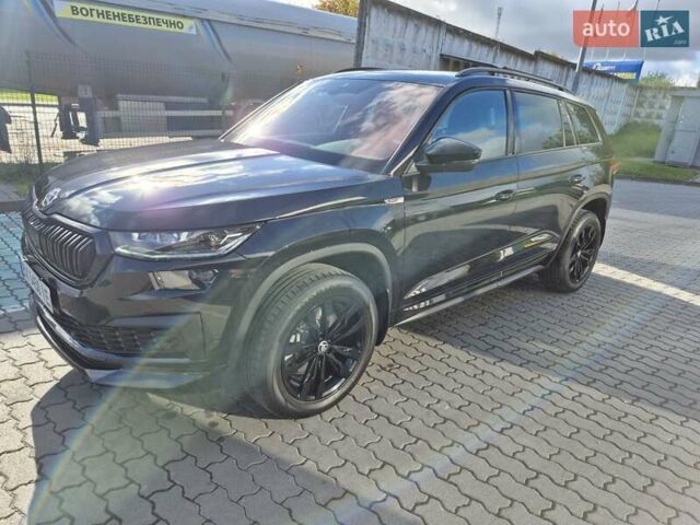 Шкода Kodiaq 2024 в Хмельницком на Automoto.ua Черный Шкода Kodiaq, объемом двигателя 1.97 л и пробегом 19 тыс. км за 46500 $, фото 4 на Automoto.ua