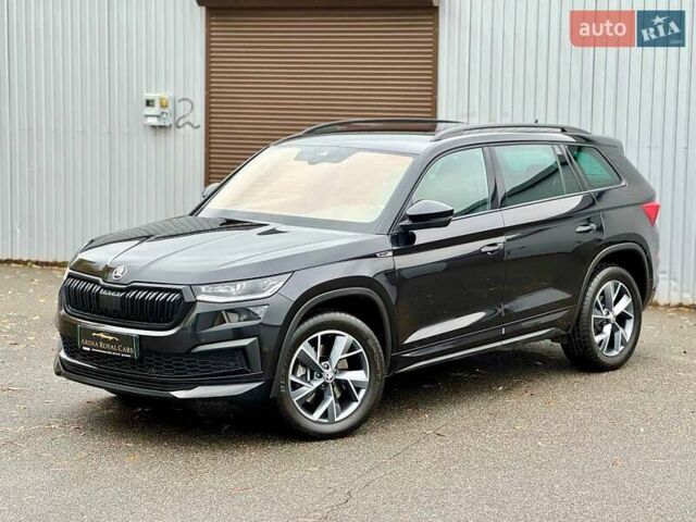 Черный Шкода Kodiaq, объемом двигателя 1.98 л и пробегом 92 тыс. км за 39999 $, фото 6 на Automoto.ua