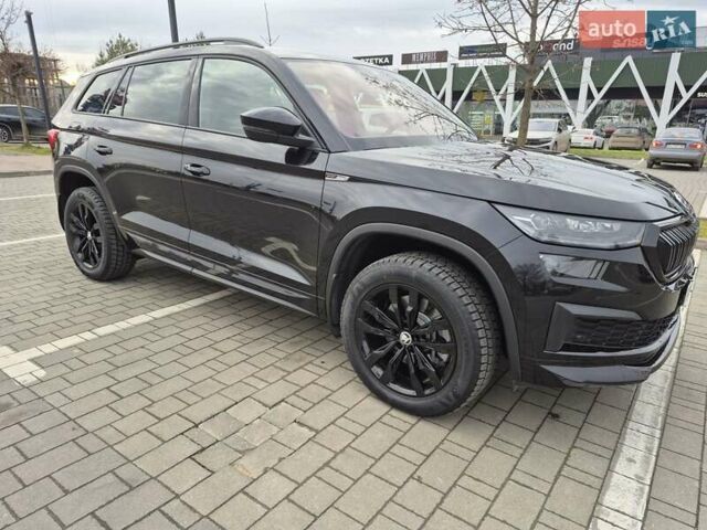 Черный Шкода Kodiaq, объемом двигателя 1.97 л и пробегом 20 тыс. км за 47000 $, фото 8 на Automoto.ua
