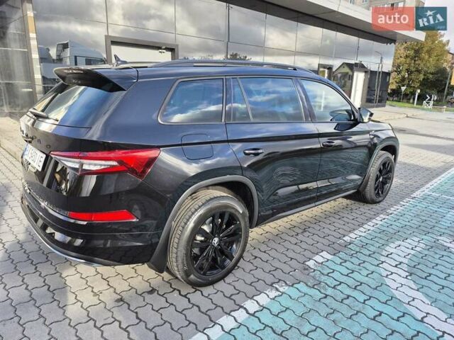 Шкода Kodiaq 2024 в Хмельницком на Automoto.ua Черный Шкода Kodiaq, объемом двигателя 1.97 л и пробегом 19 тыс. км за 46500 $, фото 6 на Automoto.ua