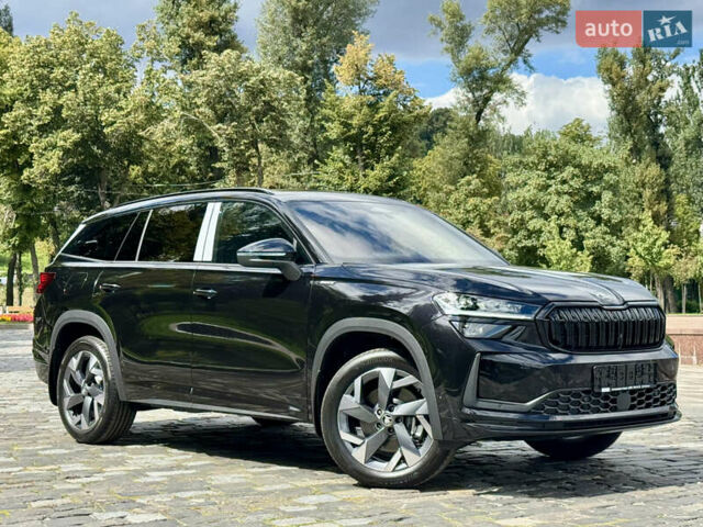 Шкода Kodiaq 2025 у Києві на Automoto.ua Чорний Шкода Kodiaq, об'ємом двигуна 2 л та пробігом 1 тис. км за 53333 $, фото 124 на Automoto.ua