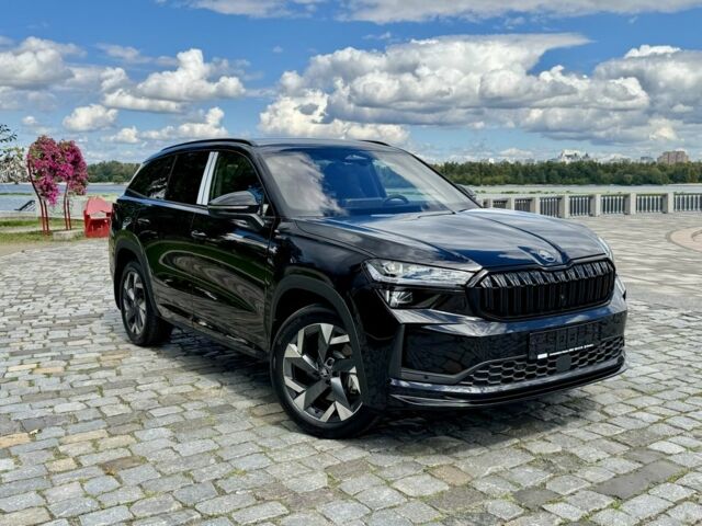 Шкода Kodiaq 2025 в Киеве на Automoto.ua Черный Шкода Kodiaq, объемом двигателя 2 л и пробегом 1 тыс. км за 52999 $, фото 1 на Automoto.ua