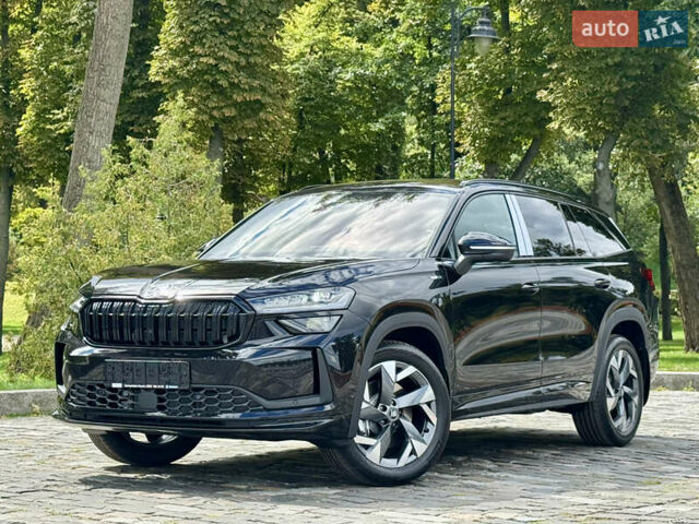 Шкода Kodiaq 2025 у Києві на Automoto.ua Чорний Шкода Kodiaq, об'ємом двигуна 2 л та пробігом 1 тис. км за 53333 $, фото 128 на Automoto.ua