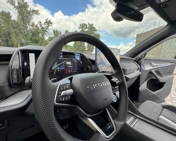 Шкода Kodiaq 2025 у Києві на Automoto.ua Чорний Шкода Kodiaq, об'ємом двигуна 2 л та пробігом 1 тис. км за 53333 $, фото 27 на Automoto.ua