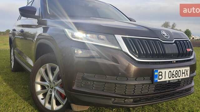 Коричневый Шкода Kodiaq, объемом двигателя 1.97 л и пробегом 237 тыс. км за 24343 $, фото 2 на Automoto.ua