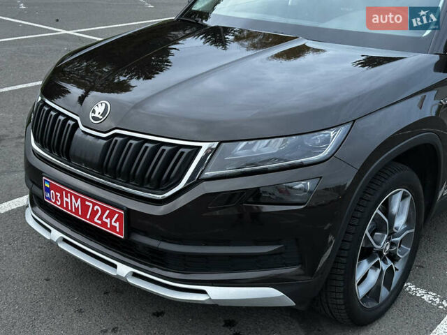 Шкода Kodiaq 2017 у Луцьку на Automoto.ua Коричневий Шкода Kodiaq, об'ємом двигуна 1.97 л та пробігом 230 тис. км за 25664 $, фото 23 на Automoto.ua