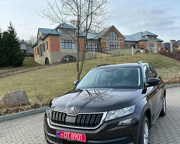 Коричневий Шкода Kodiaq, об'ємом двигуна 1.97 л та пробігом 194 тис. км за 22300 $, фото 3 на Automoto.ua