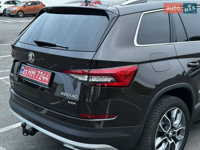 Шкода Kodiaq 2017 у Луцьку на Automoto.ua Коричневий Шкода Kodiaq, об'ємом двигуна 1.97 л та пробігом 230 тис. км за 25664 $, фото 33 на Automoto.ua