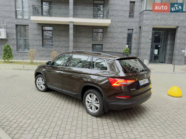 Коричневий Шкода Kodiaq, об'ємом двигуна 1.98 л та пробігом 230 тис. км за 20900 $, фото 15 на Automoto.ua