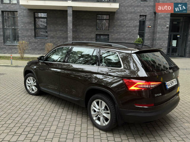Коричневий Шкода Kodiaq, об'ємом двигуна 1.98 л та пробігом 230 тис. км за 20900 $, фото 12 на Automoto.ua