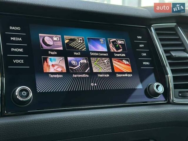 Коричневий Шкода Kodiaq, об'ємом двигуна 1.98 л та пробігом 94 тис. км за 30151 $, фото 21 на Automoto.ua