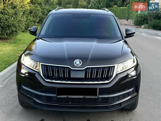 Коричневый Шкода Kodiaq, объемом двигателя 2 л и пробегом 137 тыс. км за 29900 $, фото 1 на Automoto.ua