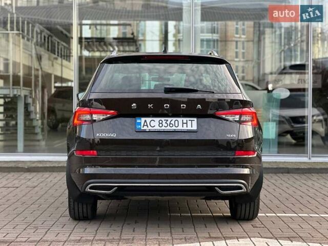 Коричневий Шкода Kodiaq, об'ємом двигуна 1.98 л та пробігом 94 тис. км за 30151 $, фото 5 на Automoto.ua
