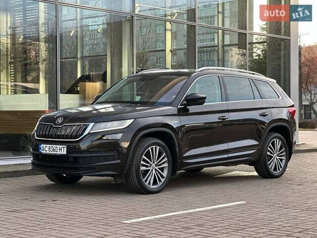 Коричневий Шкода Kodiaq, об'ємом двигуна 1.98 л та пробігом 94 тис. км за 30151 $, фото 4 на Automoto.ua