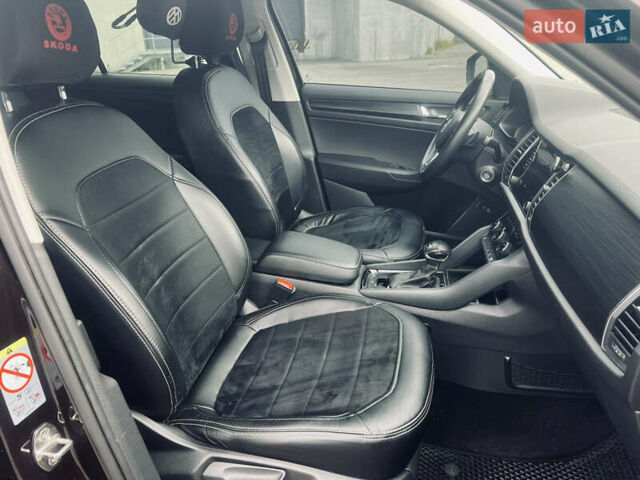 Коричневый Шкода Kodiaq, объемом двигателя 1.97 л и пробегом 116 тыс. км за 29900 $, фото 18 на Automoto.ua