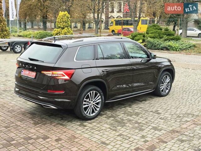 Коричневый Шкода Kodiaq, объемом двигателя 2 л и пробегом 144 тыс. км за 32999 $, фото 12 на Automoto.ua