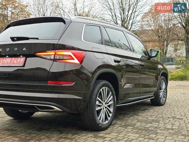 Коричневый Шкода Kodiaq, объемом двигателя 2 л и пробегом 144 тыс. км за 32999 $, фото 10 на Automoto.ua