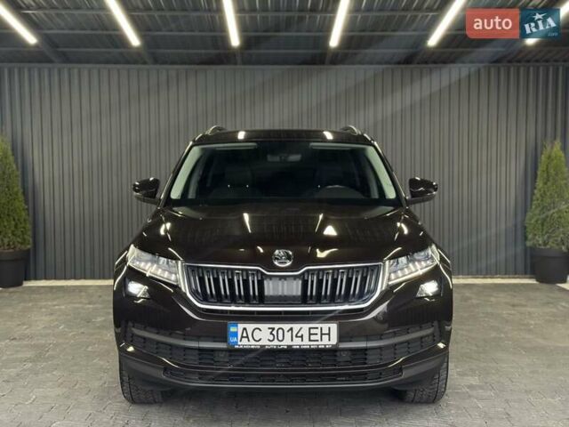 Коричневый Шкода Kodiaq, объемом двигателя 1.97 л и пробегом 101 тыс. км за 31499 $, фото 10 на Automoto.ua