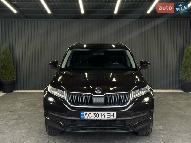 Коричневый Шкода Kodiaq, объемом двигателя 1.97 л и пробегом 101 тыс. км за 31499 $, фото 5 на Automoto.ua