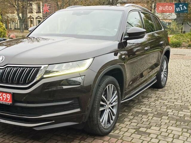 Коричневый Шкода Kodiaq, объемом двигателя 2 л и пробегом 144 тыс. км за 32999 $, фото 7 на Automoto.ua