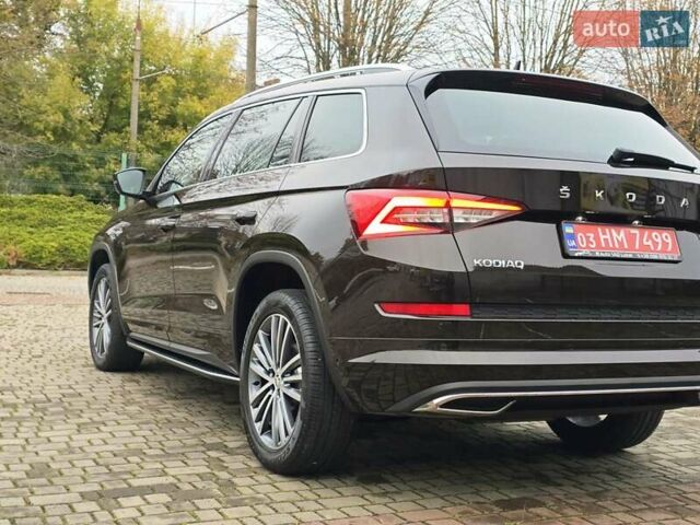 Коричневый Шкода Kodiaq, объемом двигателя 2 л и пробегом 144 тыс. км за 32999 $, фото 9 на Automoto.ua
