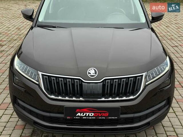 Коричневий Шкода Kodiaq, об'ємом двигуна 2 л та пробігом 100 тис. км за 28999 $, фото 10 на Automoto.ua