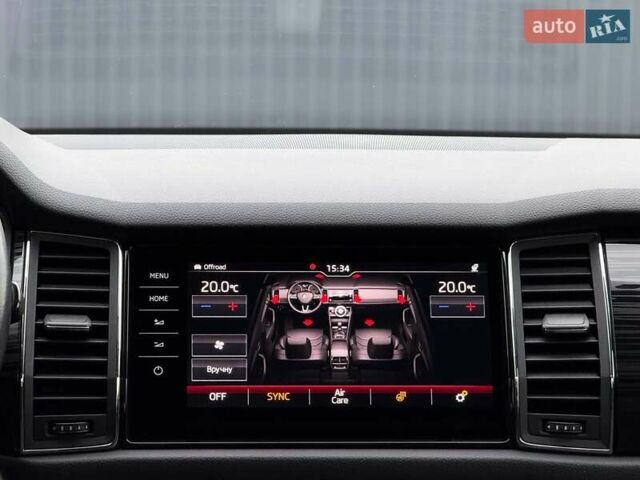 Коричневий Шкода Kodiaq, об'ємом двигуна 2 л та пробігом 100 тис. км за 28999 $, фото 78 на Automoto.ua