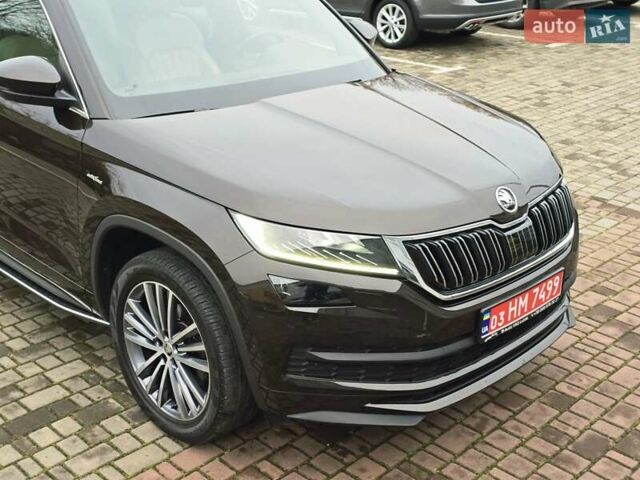 Коричневый Шкода Kodiaq, объемом двигателя 2 л и пробегом 144 тыс. км за 32999 $, фото 5 на Automoto.ua