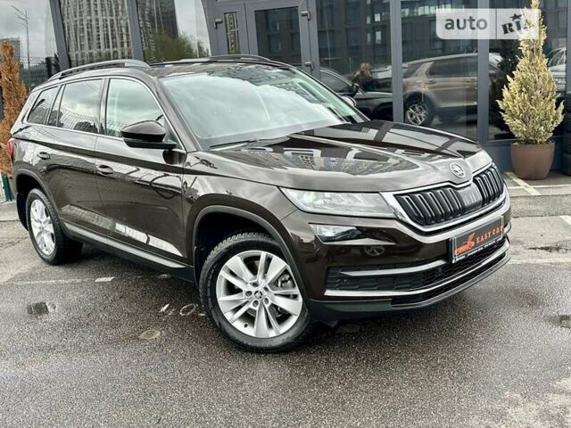 Коричневый Шкода Kodiaq, объемом двигателя 1.98 л и пробегом 39 тыс. км за 28900 $, фото 5 на Automoto.ua