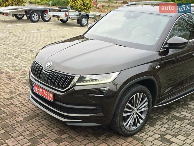 Коричневый Шкода Kodiaq, объемом двигателя 2 л и пробегом 144 тыс. км за 32999 $, фото 6 на Automoto.ua