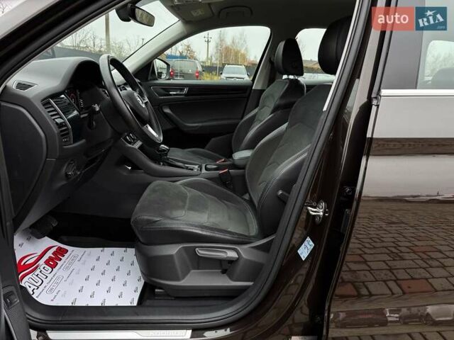 Коричневий Шкода Kodiaq, об'ємом двигуна 2 л та пробігом 100 тис. км за 28999 $, фото 30 на Automoto.ua