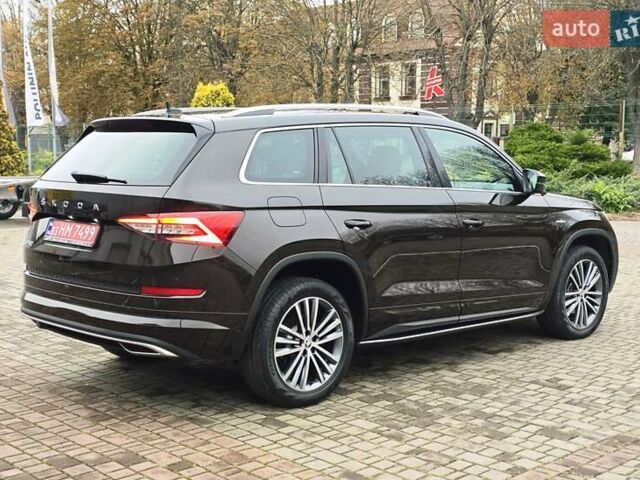 Коричневый Шкода Kodiaq, объемом двигателя 2 л и пробегом 144 тыс. км за 32999 $, фото 1 на Automoto.ua