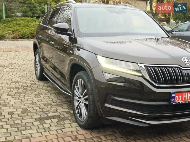 Коричневый Шкода Kodiaq, объемом двигателя 2 л и пробегом 144 тыс. км за 32999 $, фото 8 на Automoto.ua