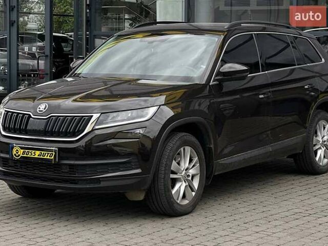 Коричневый Шкода Kodiaq, объемом двигателя 1.98 л и пробегом 33 тыс. км за 34300 $, фото 2 на Automoto.ua