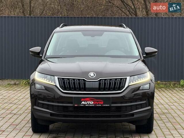 Коричневий Шкода Kodiaq, об'ємом двигуна 2 л та пробігом 100 тис. км за 28999 $, фото 8 на Automoto.ua