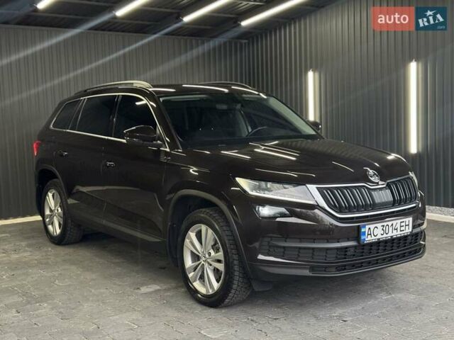 Коричневый Шкода Kodiaq, объемом двигателя 1.97 л и пробегом 101 тыс. км за 31499 $, фото 9 на Automoto.ua