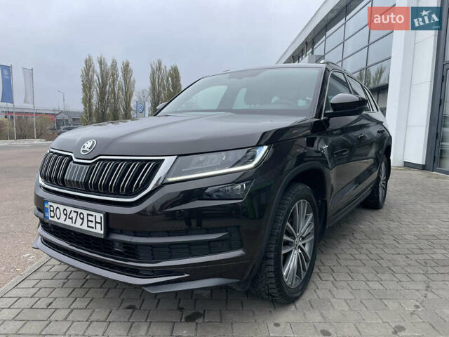 Коричневый Шкода Kodiaq, объемом двигателя 1.97 л и пробегом 74 тыс. км за 37900 $, фото 6 на Automoto.ua