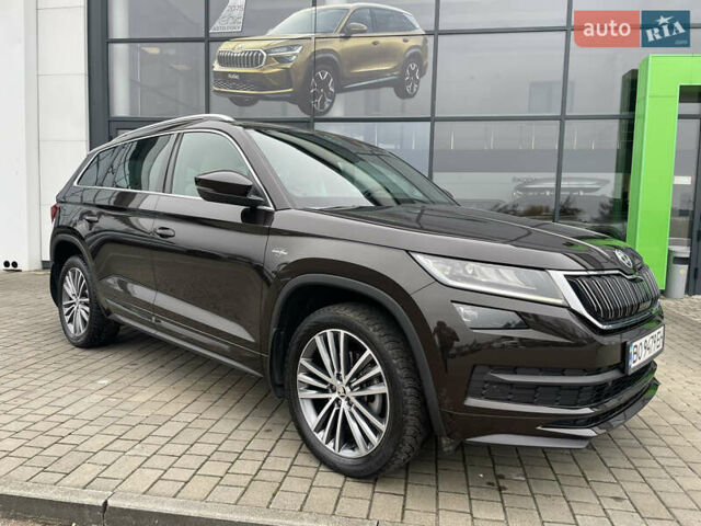 Коричневый Шкода Kodiaq, объемом двигателя 1.97 л и пробегом 74 тыс. км за 37900 $, фото 12 на Automoto.ua