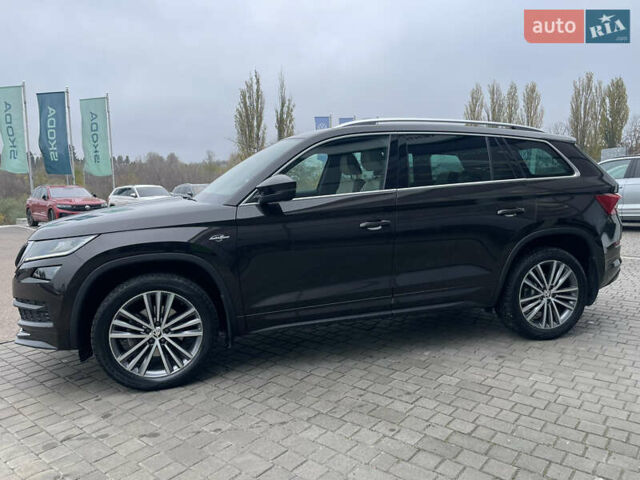 Коричневый Шкода Kodiaq, объемом двигателя 1.97 л и пробегом 74 тыс. км за 37900 $, фото 10 на Automoto.ua