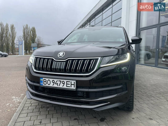 Коричневый Шкода Kodiaq, объемом двигателя 1.97 л и пробегом 74 тыс. км за 37900 $, фото 5 на Automoto.ua