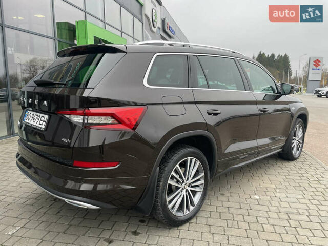 Коричневый Шкода Kodiaq, объемом двигателя 1.97 л и пробегом 74 тыс. км за 37900 $, фото 22 на Automoto.ua