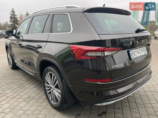 Коричневый Шкода Kodiaq, объемом двигателя 1.97 л и пробегом 74 тыс. км за 37900 $, фото 26 на Automoto.ua