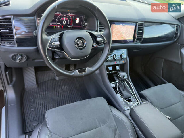 Коричневый Шкода Kodiaq, объемом двигателя 1.98 л и пробегом 53 тыс. км за 31500 $, фото 3 на Automoto.ua