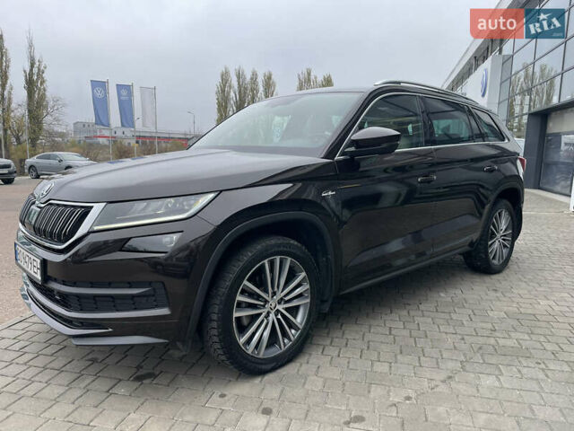 Коричневый Шкода Kodiaq, объемом двигателя 1.97 л и пробегом 74 тыс. км за 37900 $, фото 8 на Automoto.ua